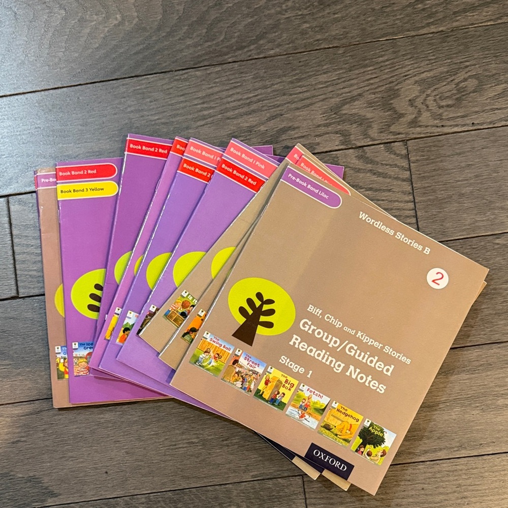 Oxford Purple and Tan Reading Notes Collection